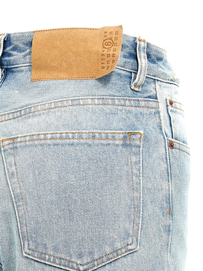 Contrast insert jeans Jeans