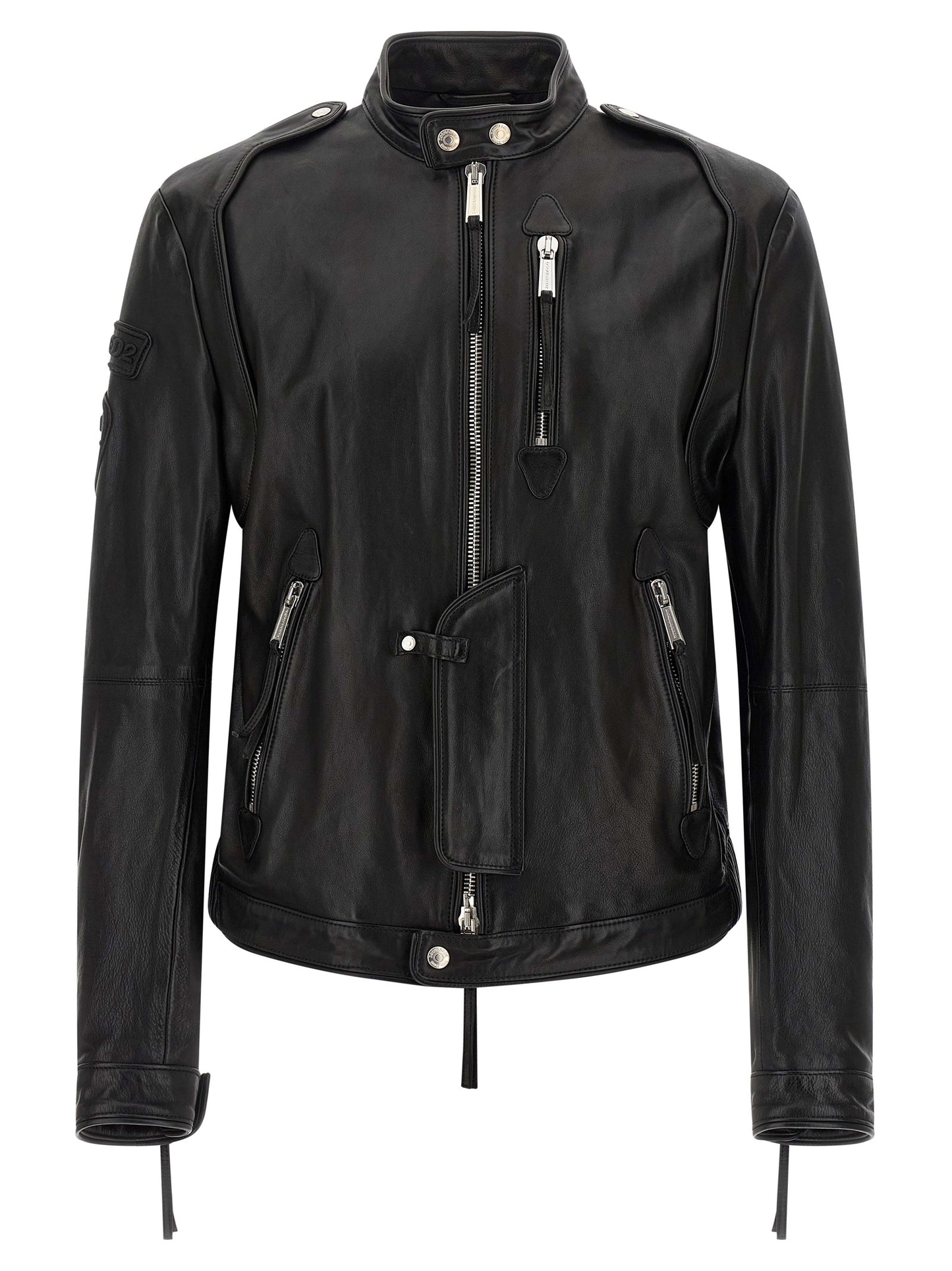 Dsquared2 x Ducati capsule leather jacket Down jacket, Parka, Casual jackets