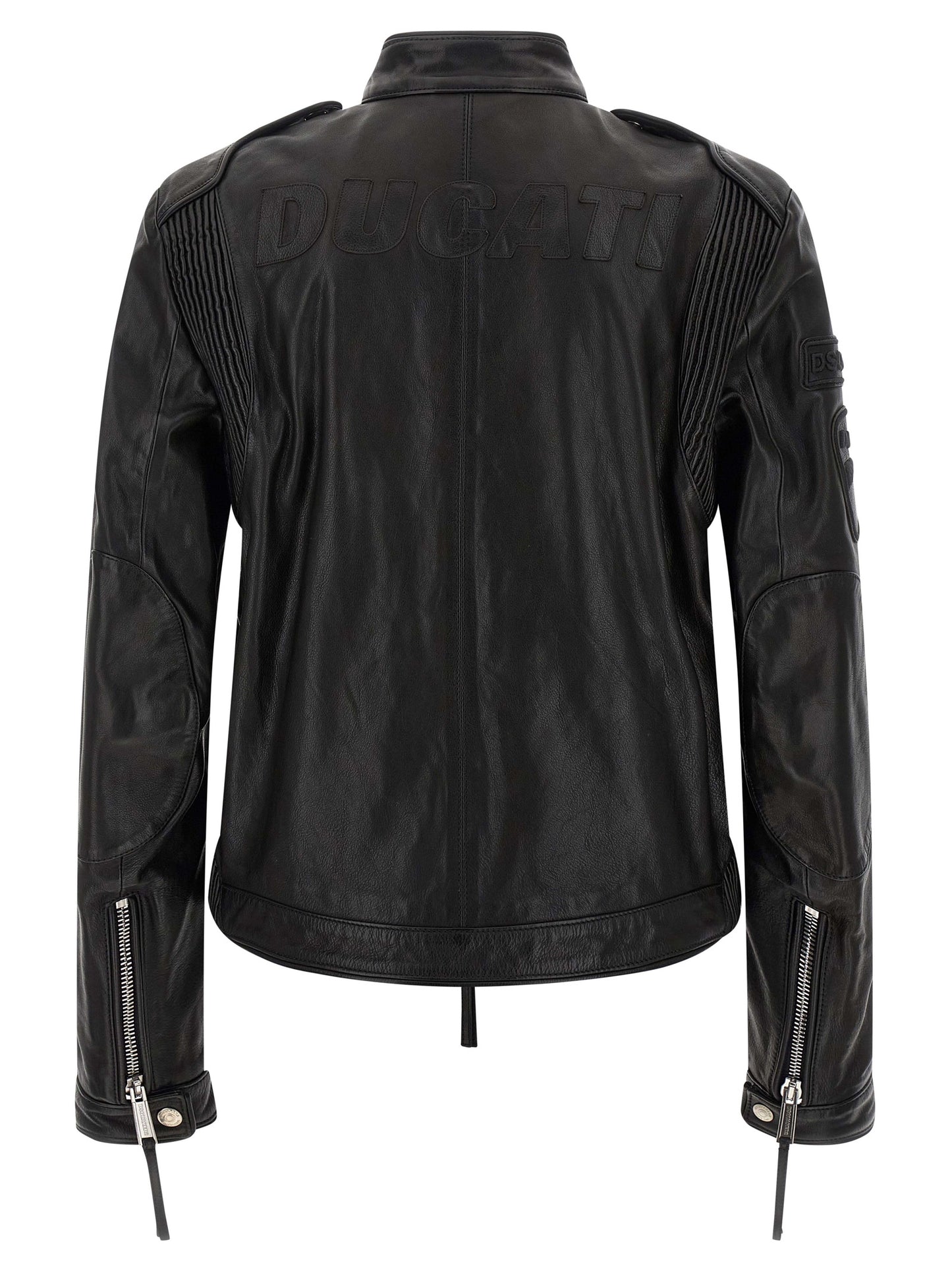 Dsquared2 x Ducati capsule leather jacket Down jacket, Parka, Casual jackets