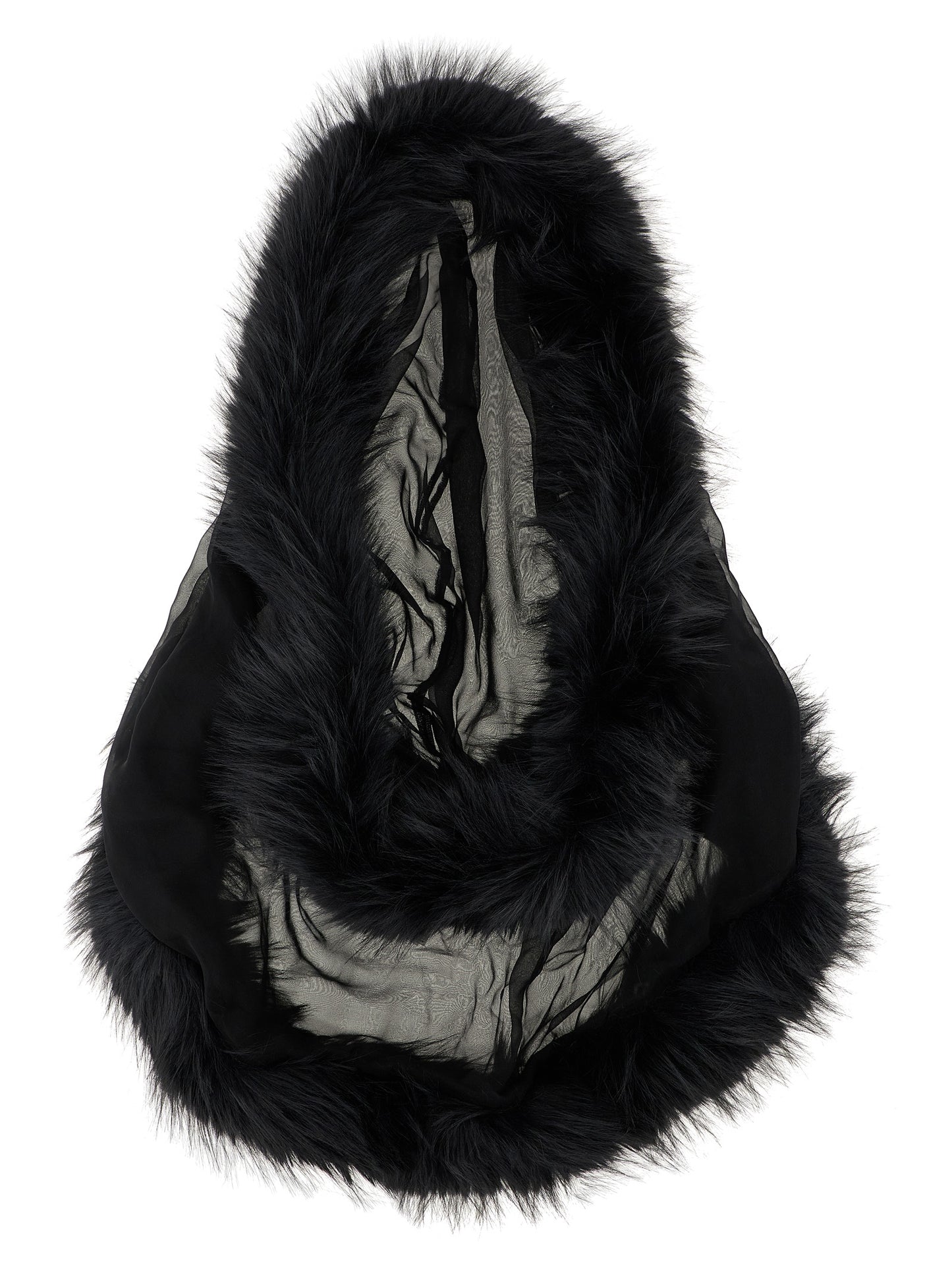 Hooded collar Scarves, foulards