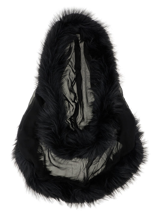 Hooded collar Scarves, foulards