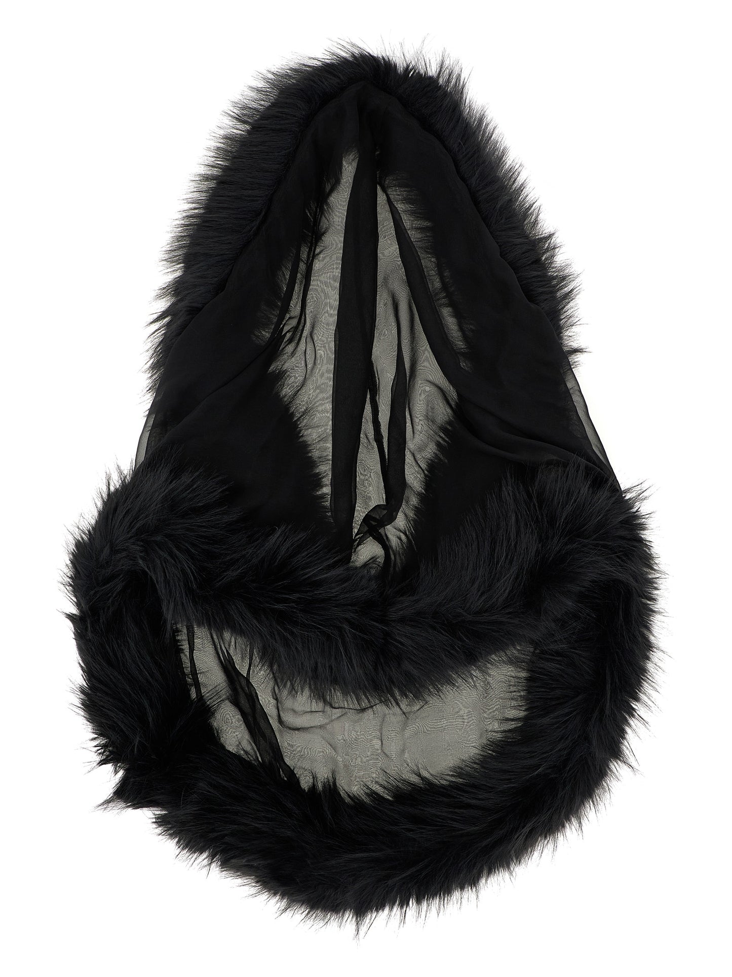 Hooded collar Scarves, foulards
