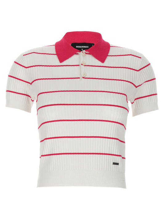 'Striped' polo shirt Polo