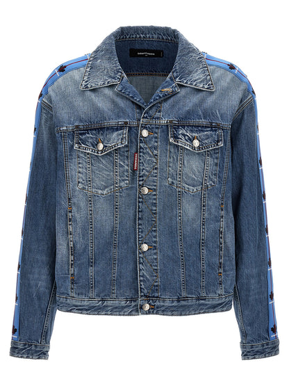 'Dan' denim jacket Down jacket, Parka, Casual jackets