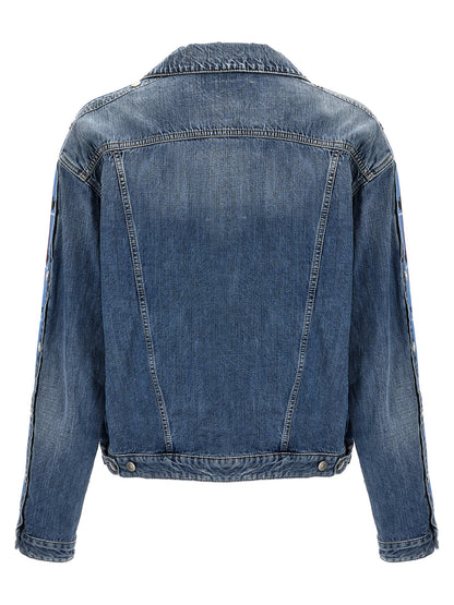 'Dan' denim jacket Down jacket, Parka, Casual jackets