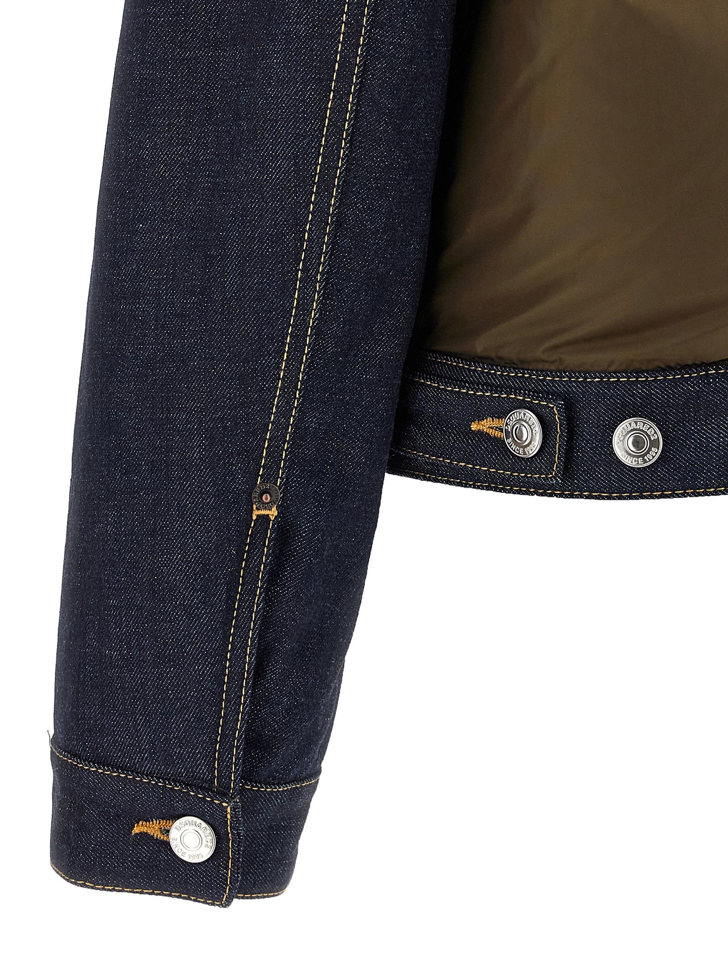'Hybrid puffer-jeans' jacket Down jacket, Parka, Casual jackets