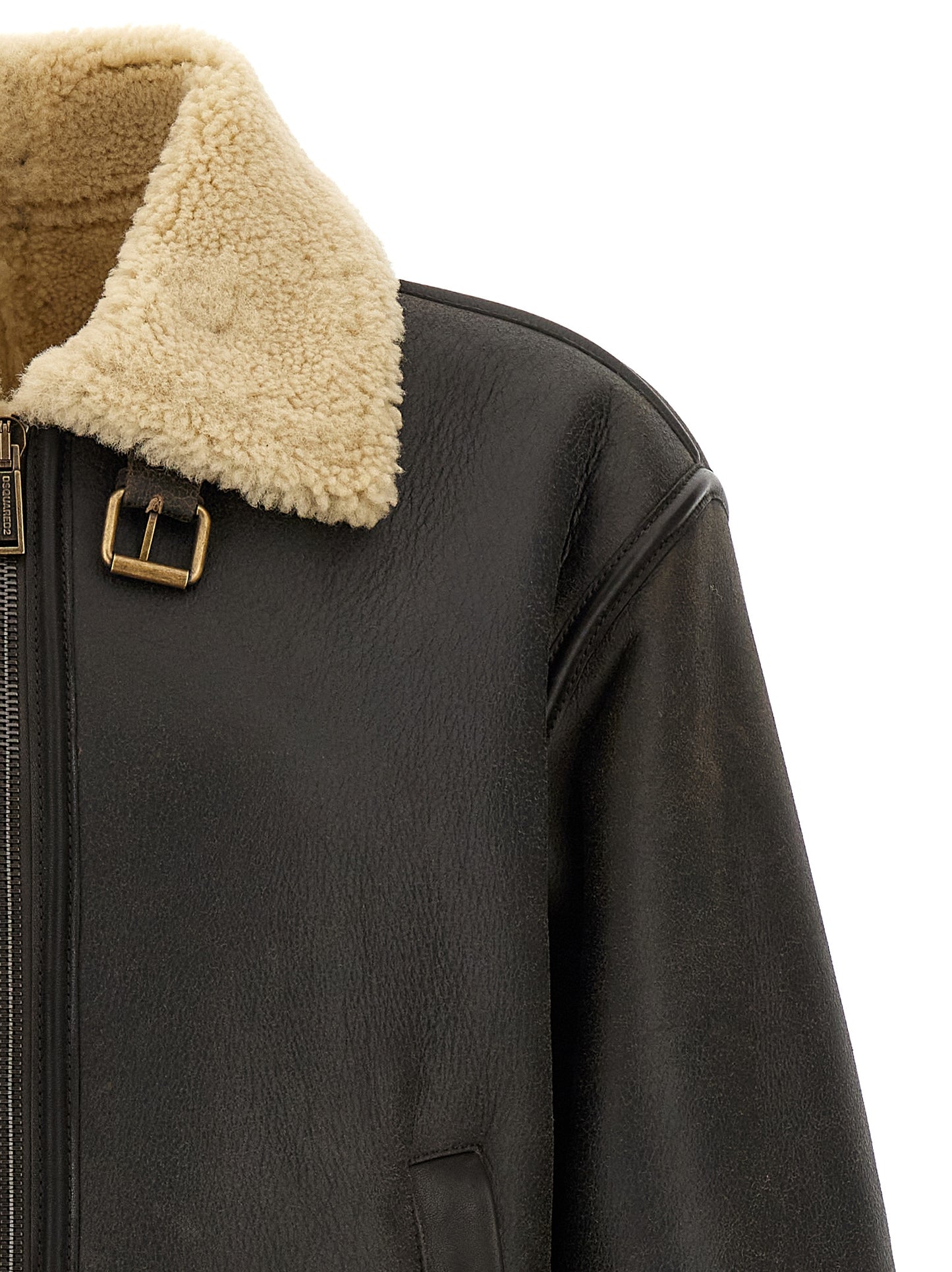 'Aviator' sheepskin jacket Casual jackets, parka