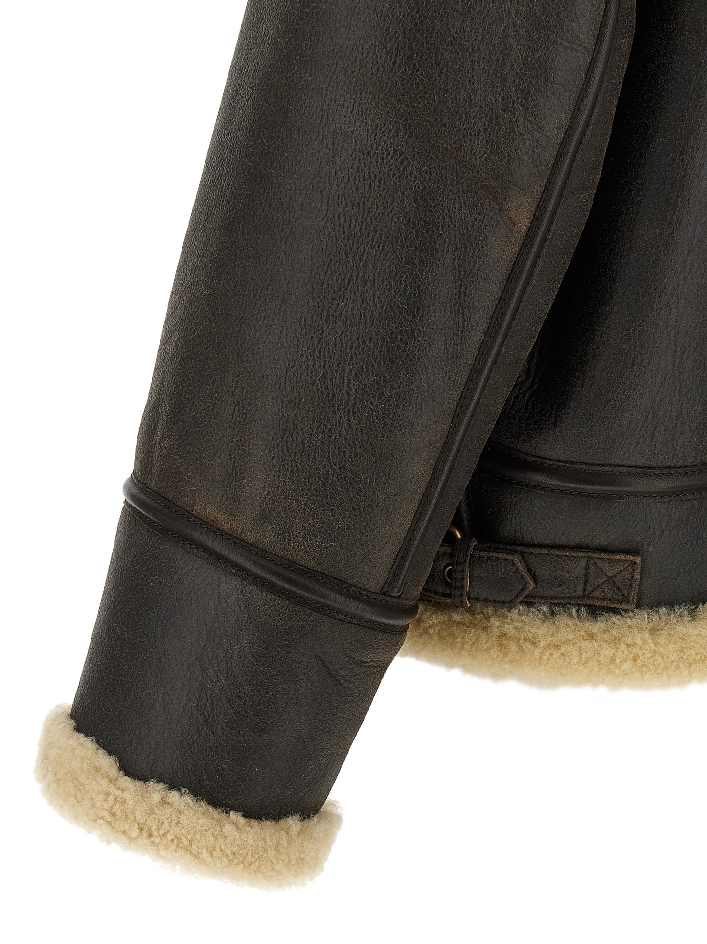 'Aviator' sheepskin jacket Casual jackets, parka