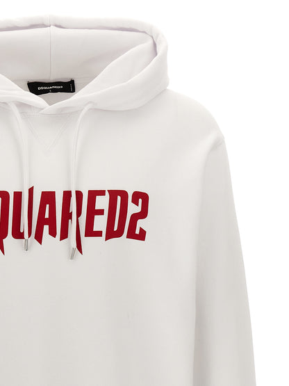 Logo print hoodie Sweatshirt