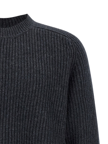 Carded wool insert sweater Sweater, cardigans