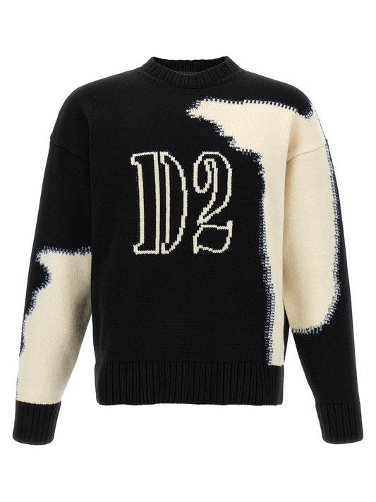Two-tone sweater Sweater, cardigans