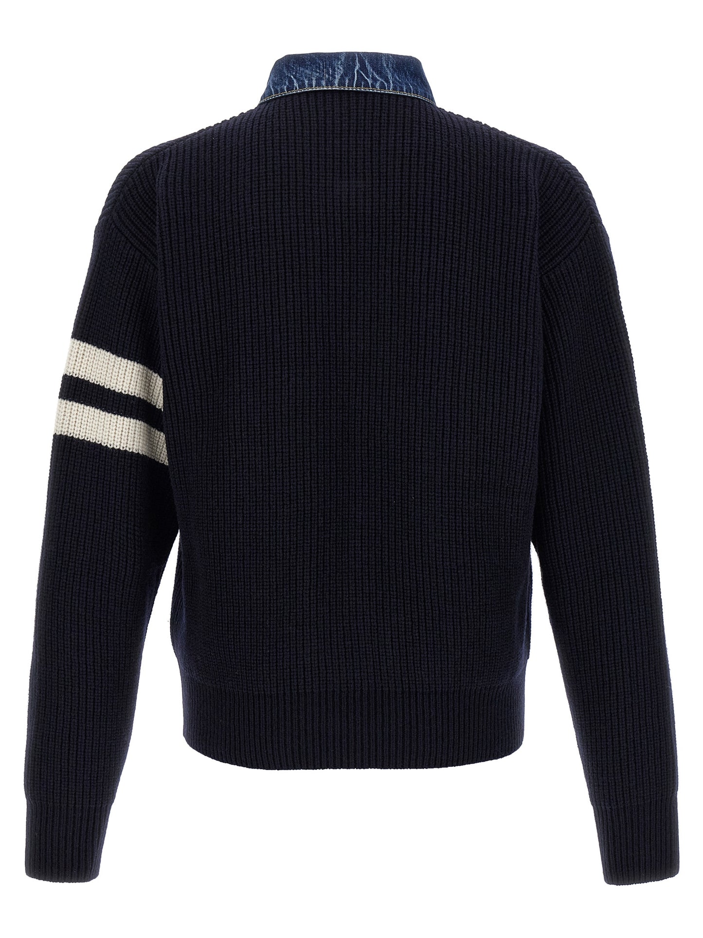 'Denim mix' cardigan Sweater, cardigans