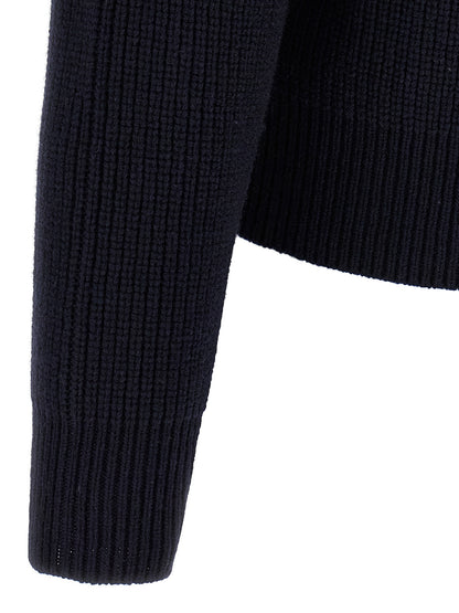 'Denim mix' cardigan Sweater, cardigans