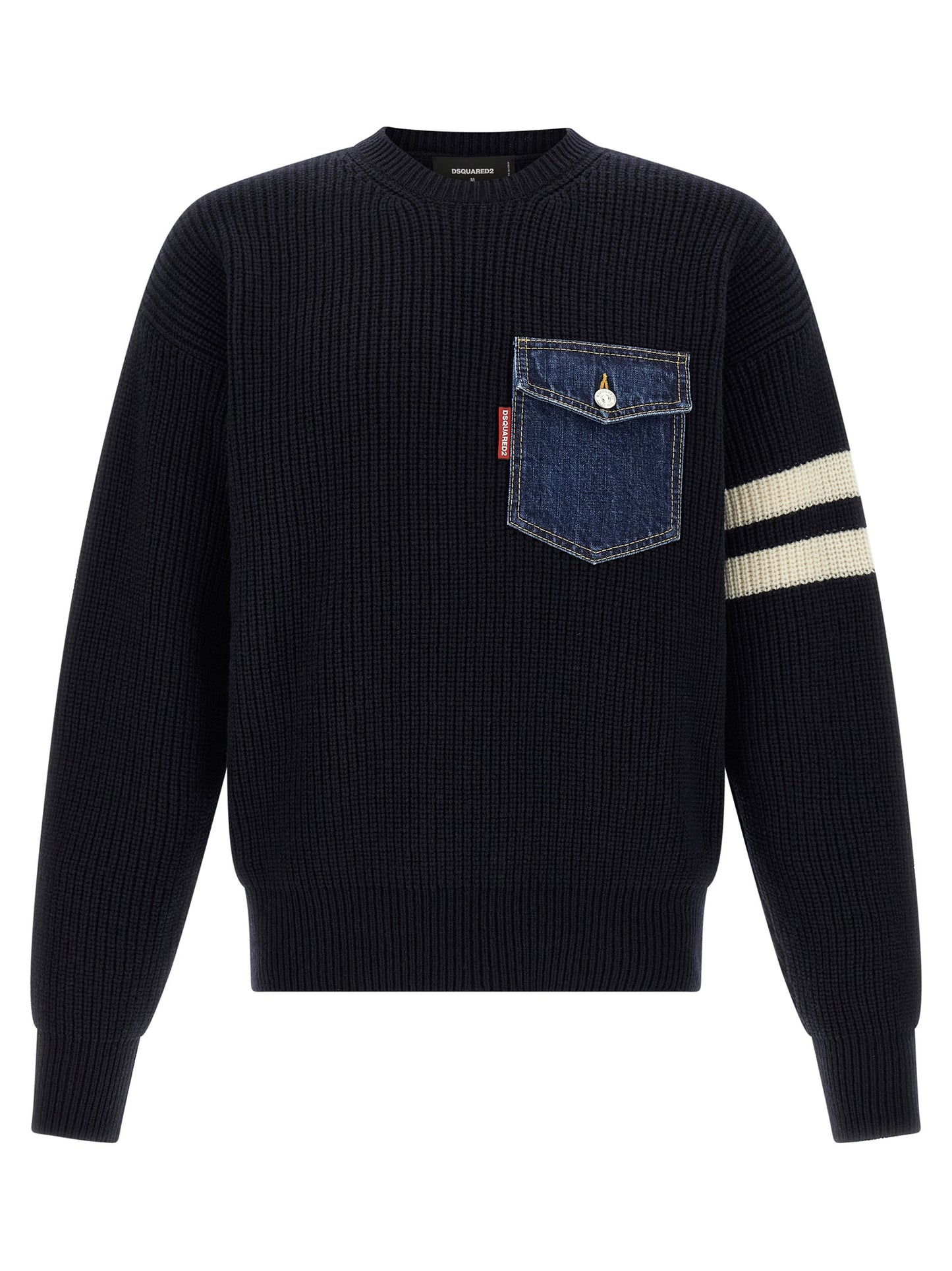 'Denim Mix' sweater Sweater, cardigans