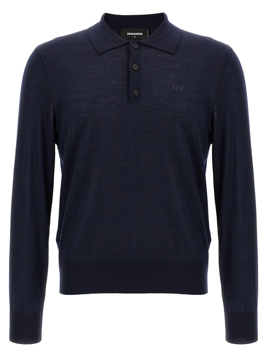 Logo embroidery polo shirt Polo