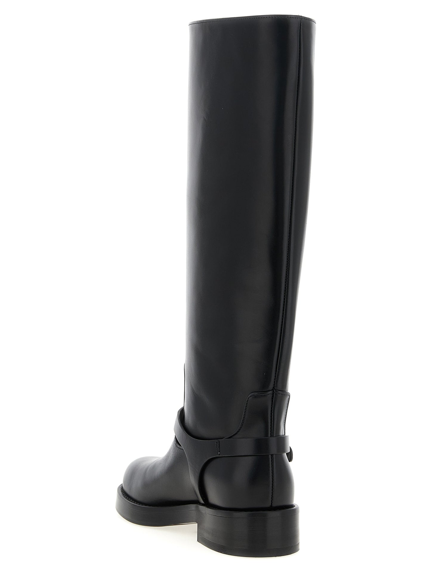 Logo strap boots Boots, ankle boots