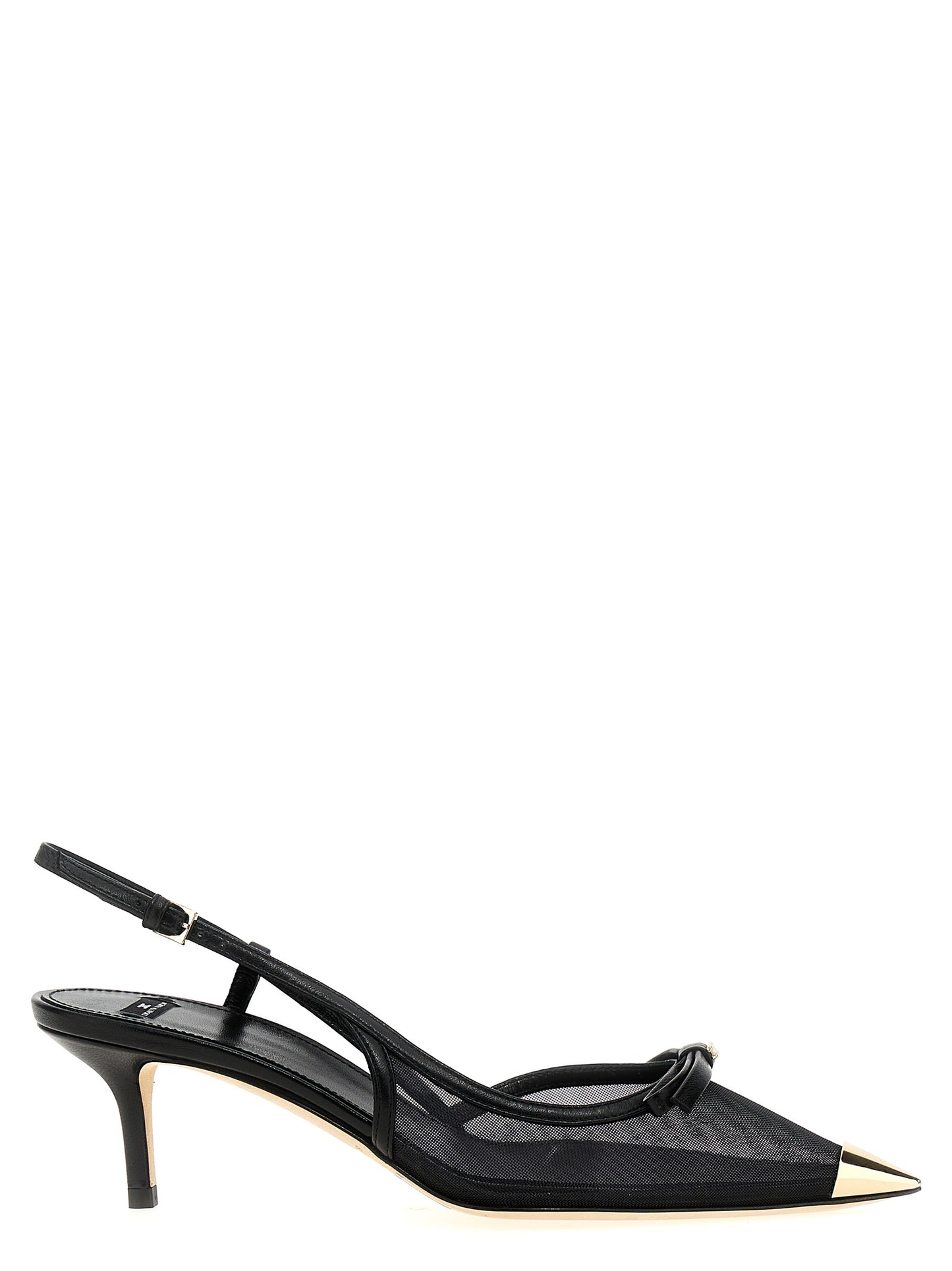 Bow slingback Pumps