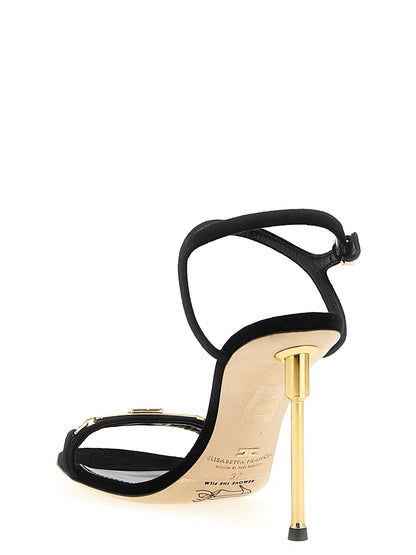 Sculpture heel sandals Sandals