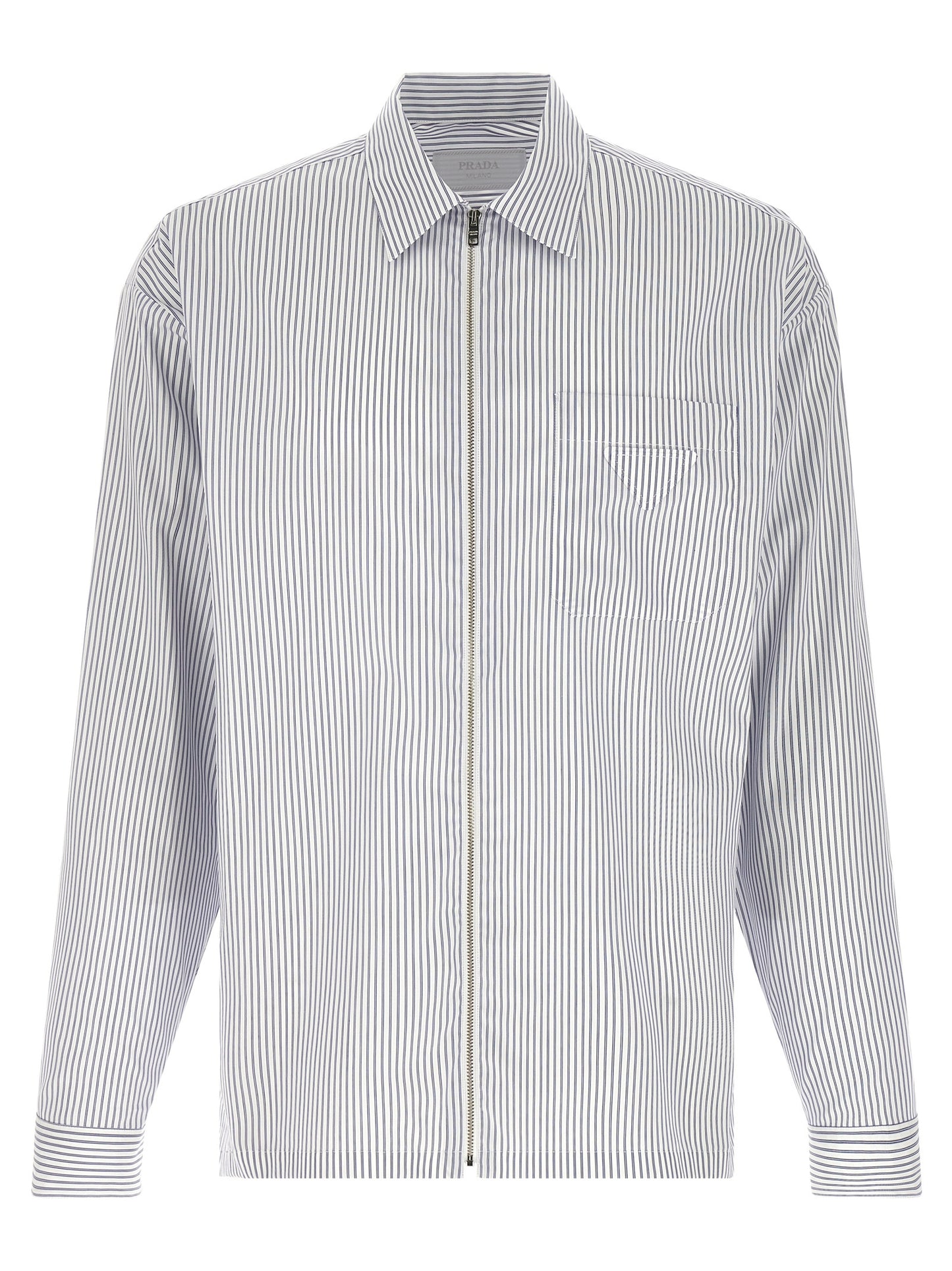 Zip striped shirt Shirt, blouse