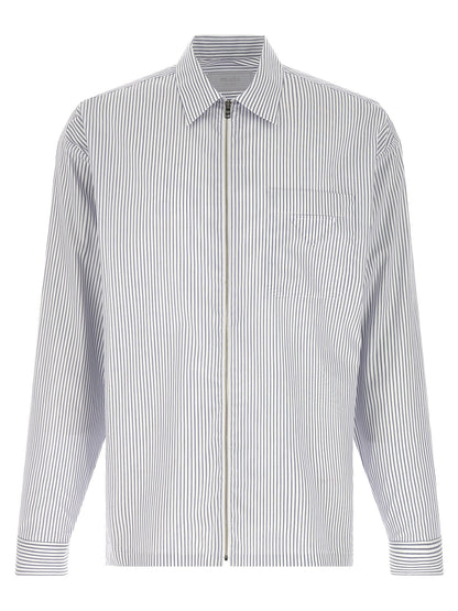 Zip striped shirt Shirt, blouse