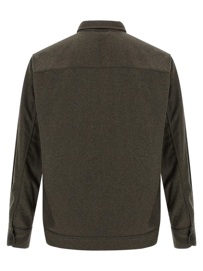 Wool cloth overshirt Shirt, blouse