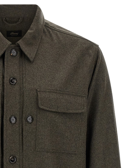 Wool cloth overshirt Shirt, blouse