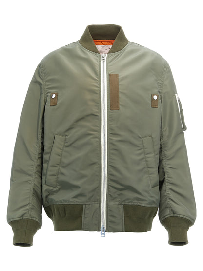 Nylon bomber jacket Down jacket, Parka, Casual jackets