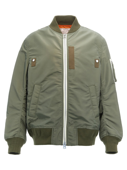 Nylon bomber jacket Down jacket, Parka, Casual jackets