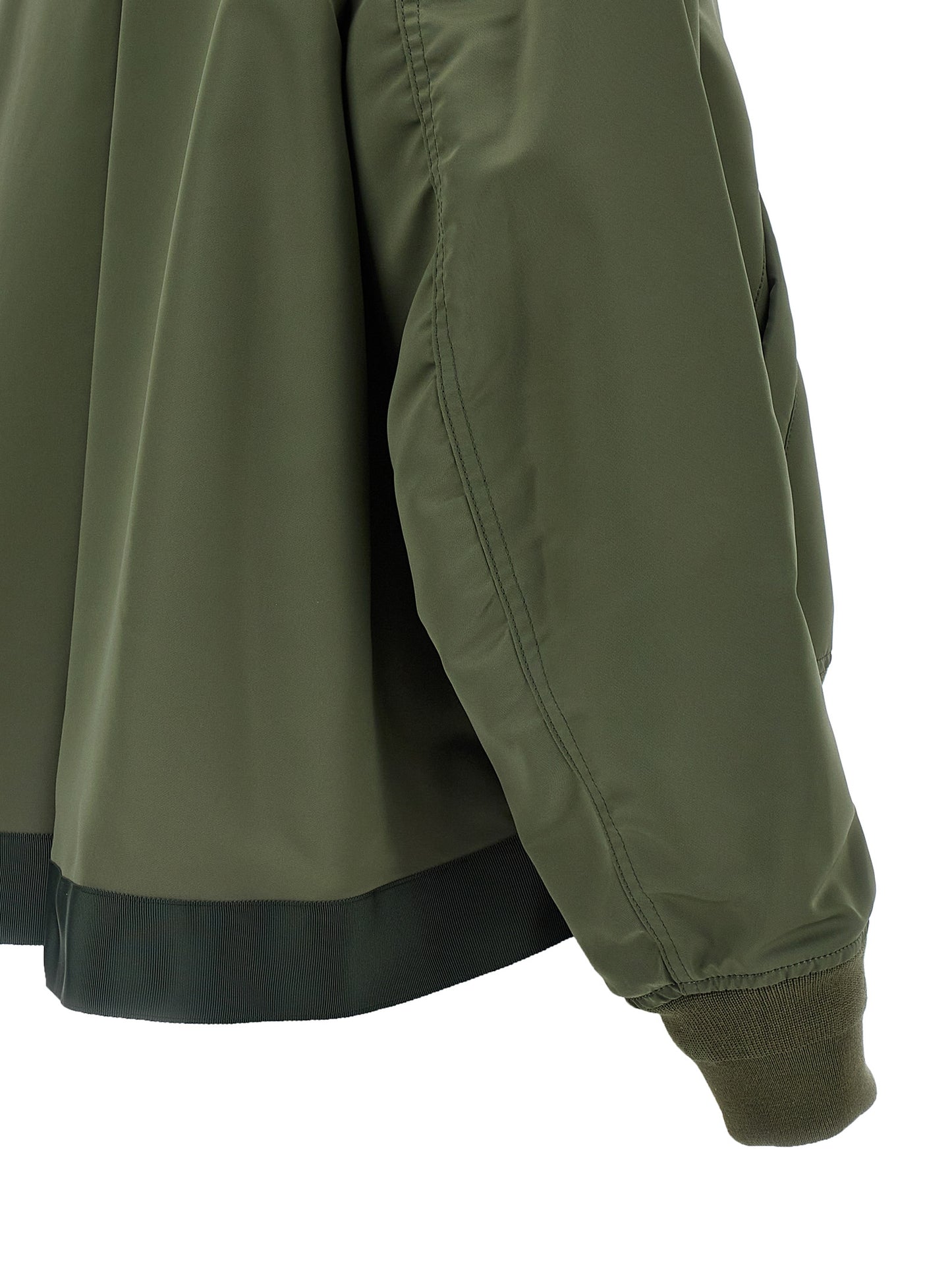 Nylon bomber jacket Down jacket, Parka, Casual jackets