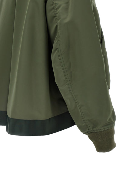 Nylon bomber jacket Down jacket, Parka, Casual jackets