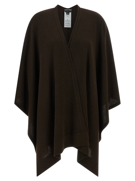 Cashmere poncho Capes