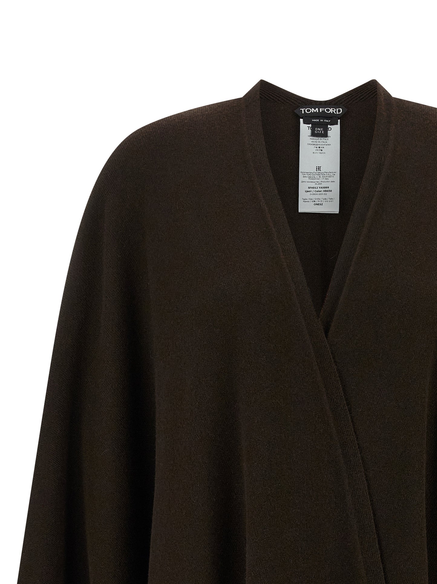 Cashmere poncho Capes
