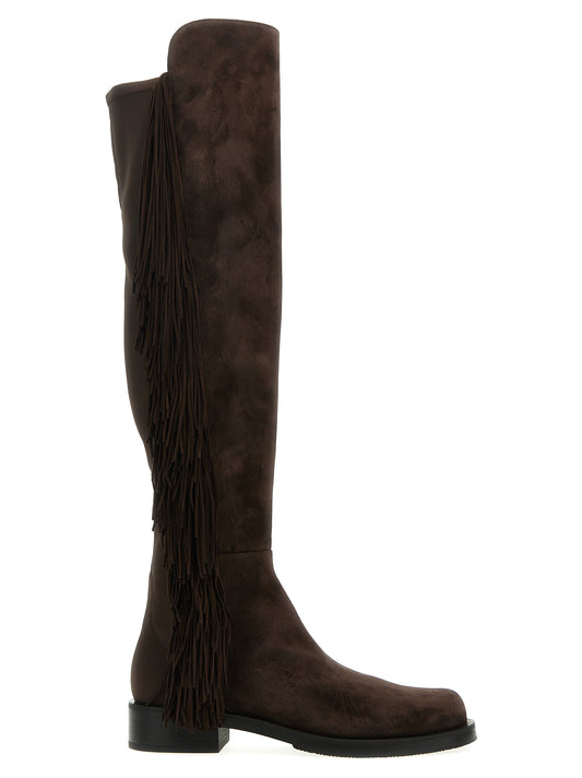 '5050 bold fringe' boots Boots, ankle boots