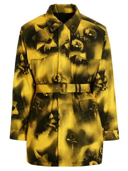 Re-Nylon printed parka Piumini, Parka, Giacche casual