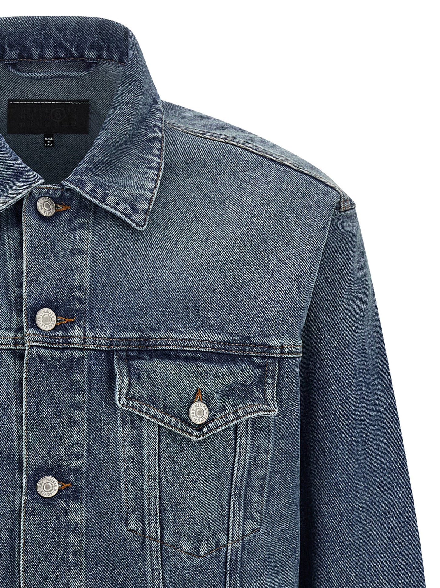 Raw cut denim jacket Down jacket, Parka, Casual jackets