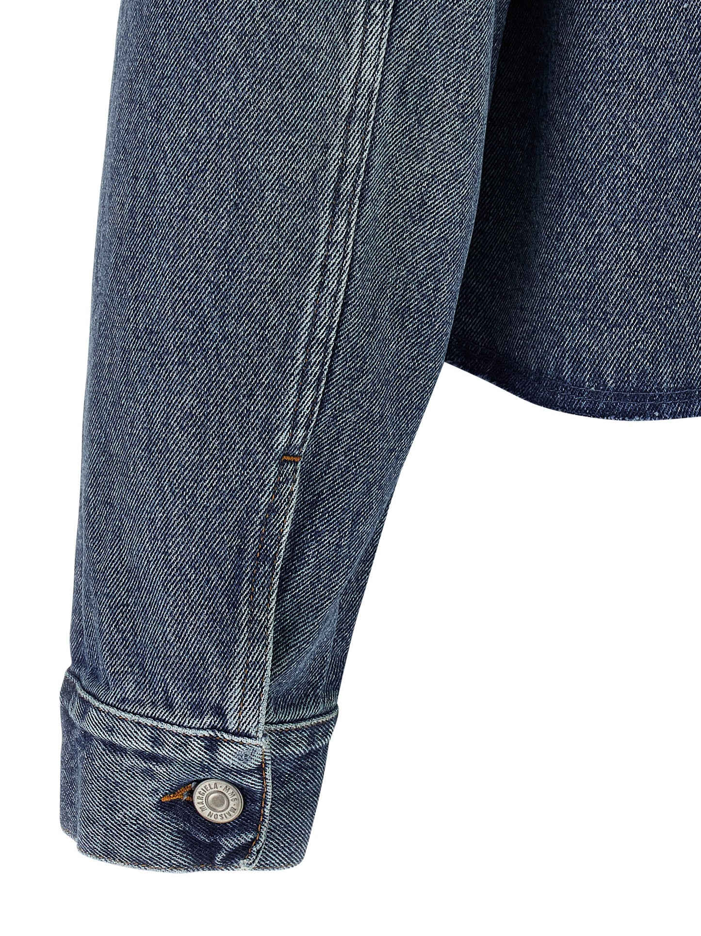 Raw cut denim jacket Down jacket, Parka, Casual jackets