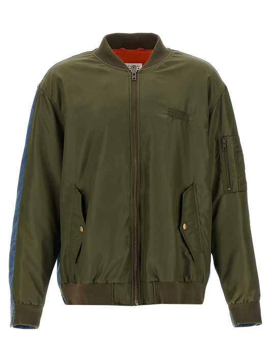 Bimaterial bomber jacket Piumini, Parka, Giacche casual