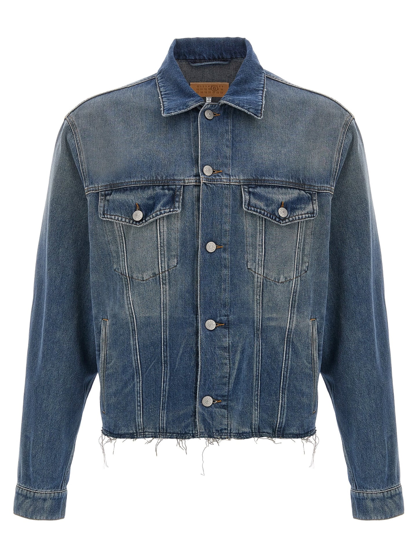 Raw cut denim jacket Piumini, Parka, Giacche casual