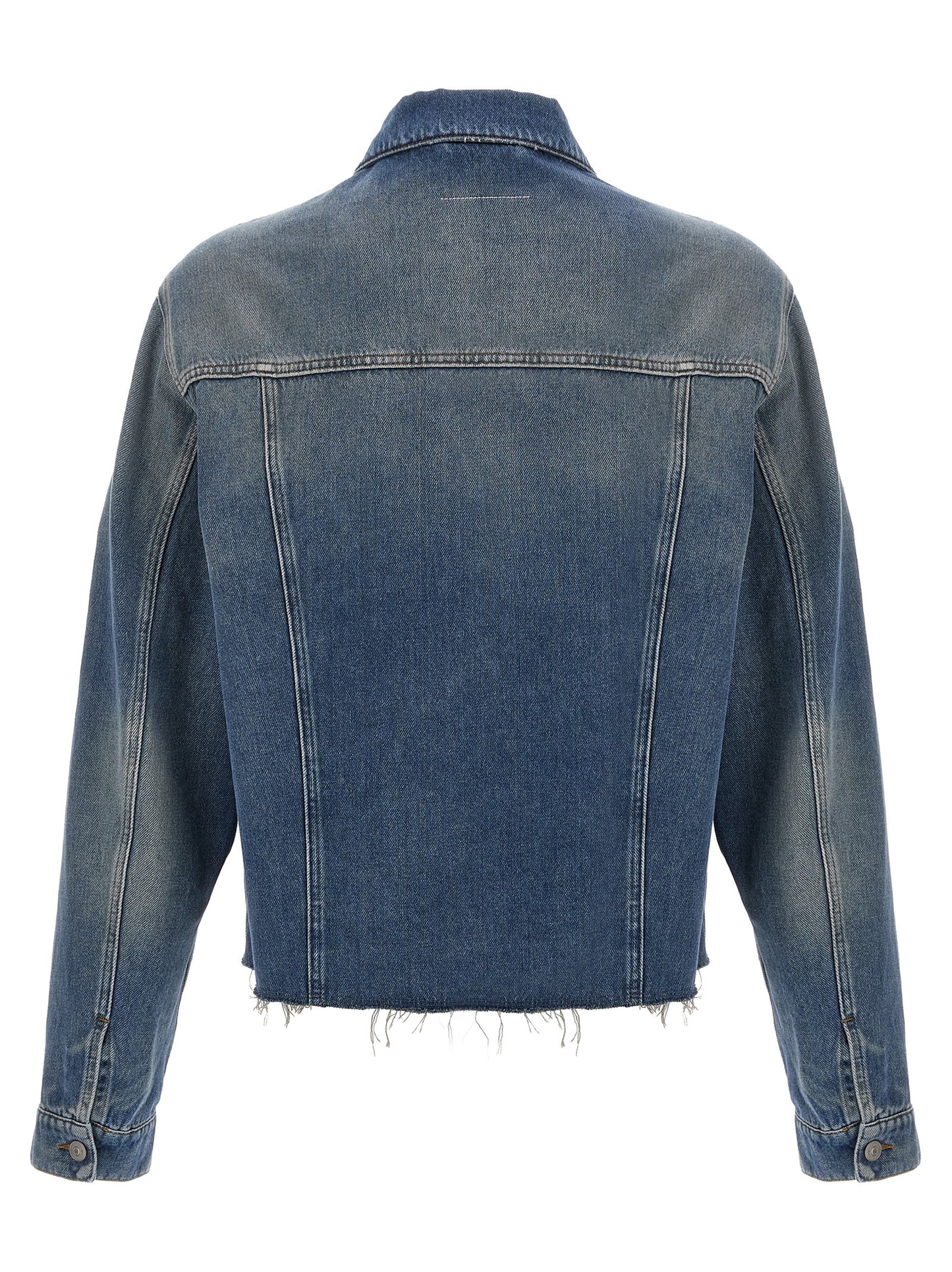 Raw cut denim jacket Piumini, Parka, Giacche casual