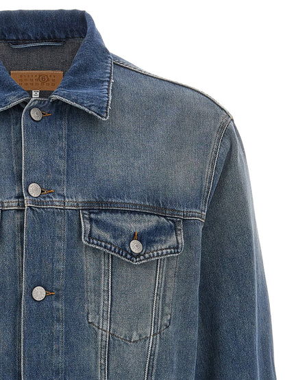Raw cut denim jacket Piumini, Parka, Giacche casual