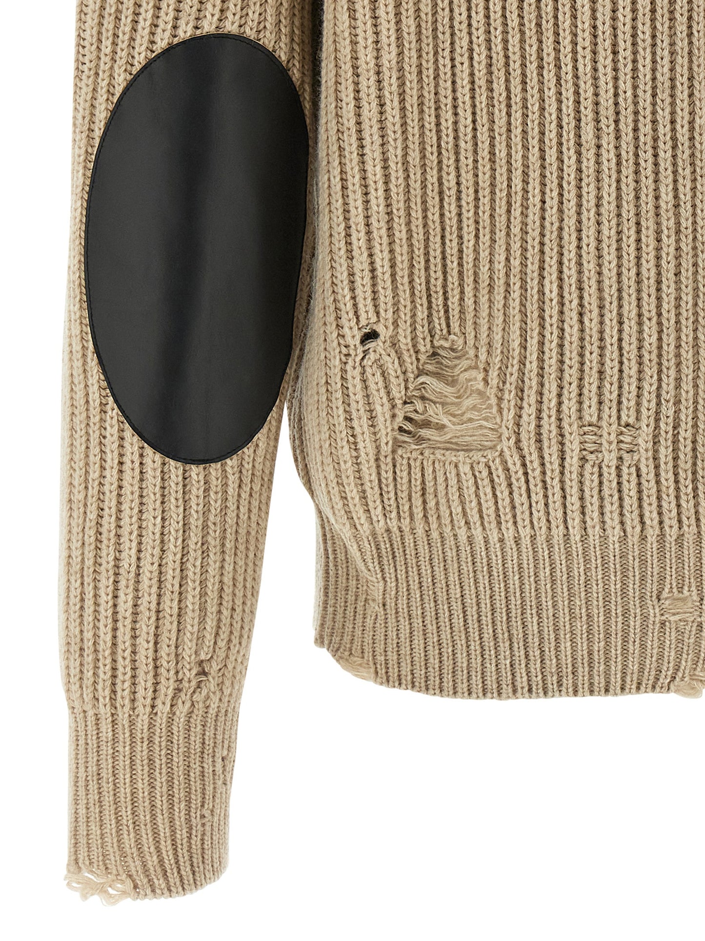 Distressed wool cardigan Sweater, cardigans