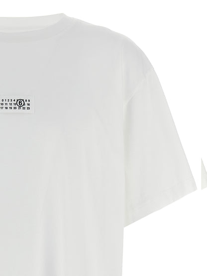 T-Shirt Numeric signature MM6' patch T-shirt