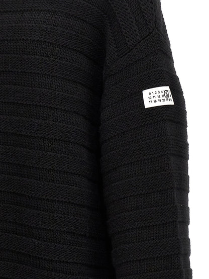 Destroyed ribbed sweater Sweater, cardigans