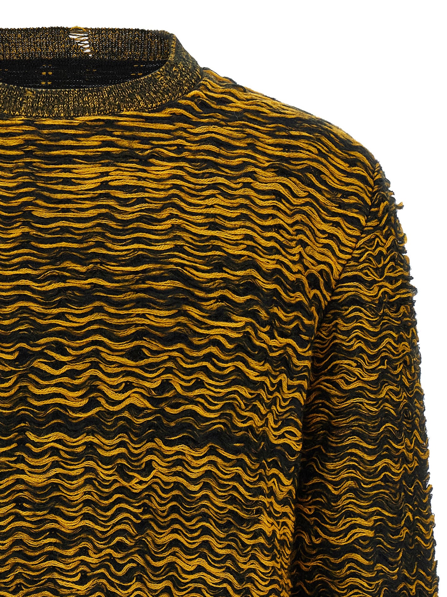 Corrugated texture sweater Sweater, cardigans
