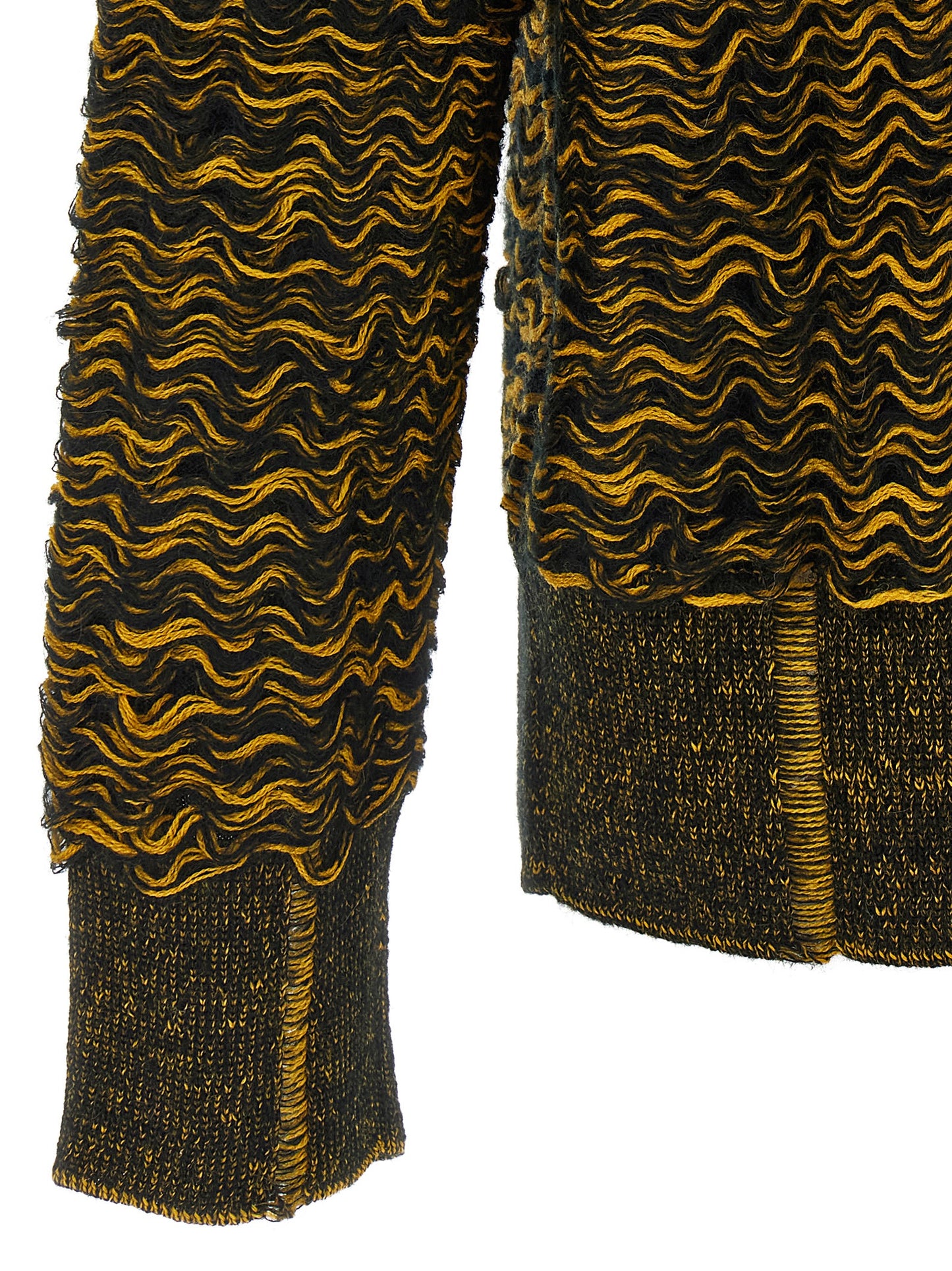 Corrugated texture sweater Sweater, cardigans