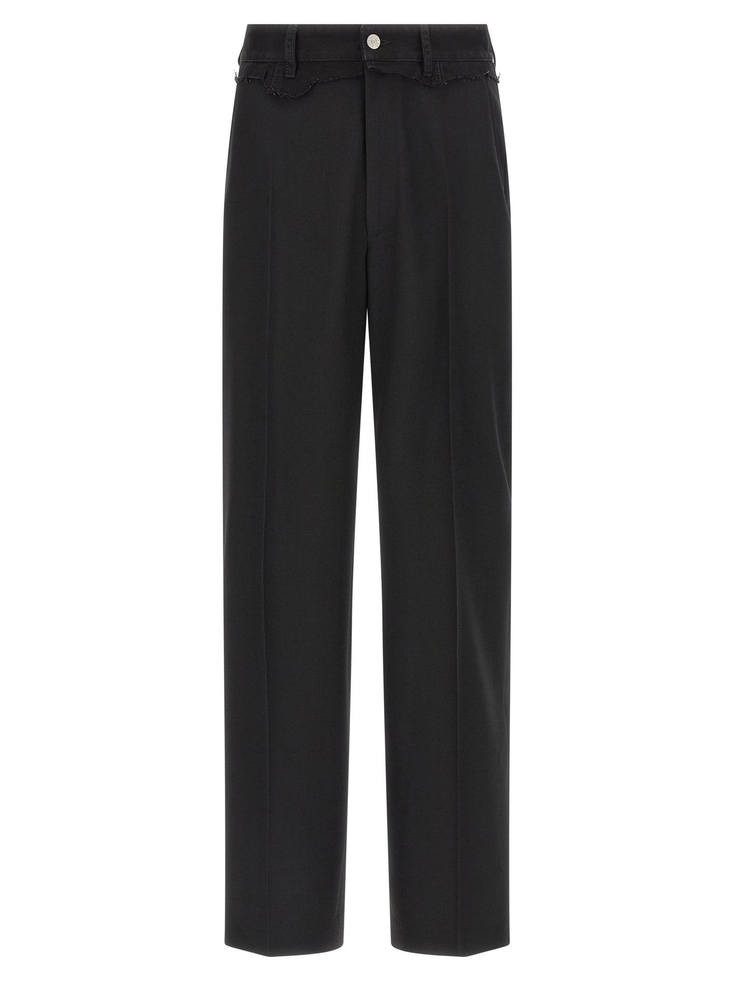 Denim insert pants Pants