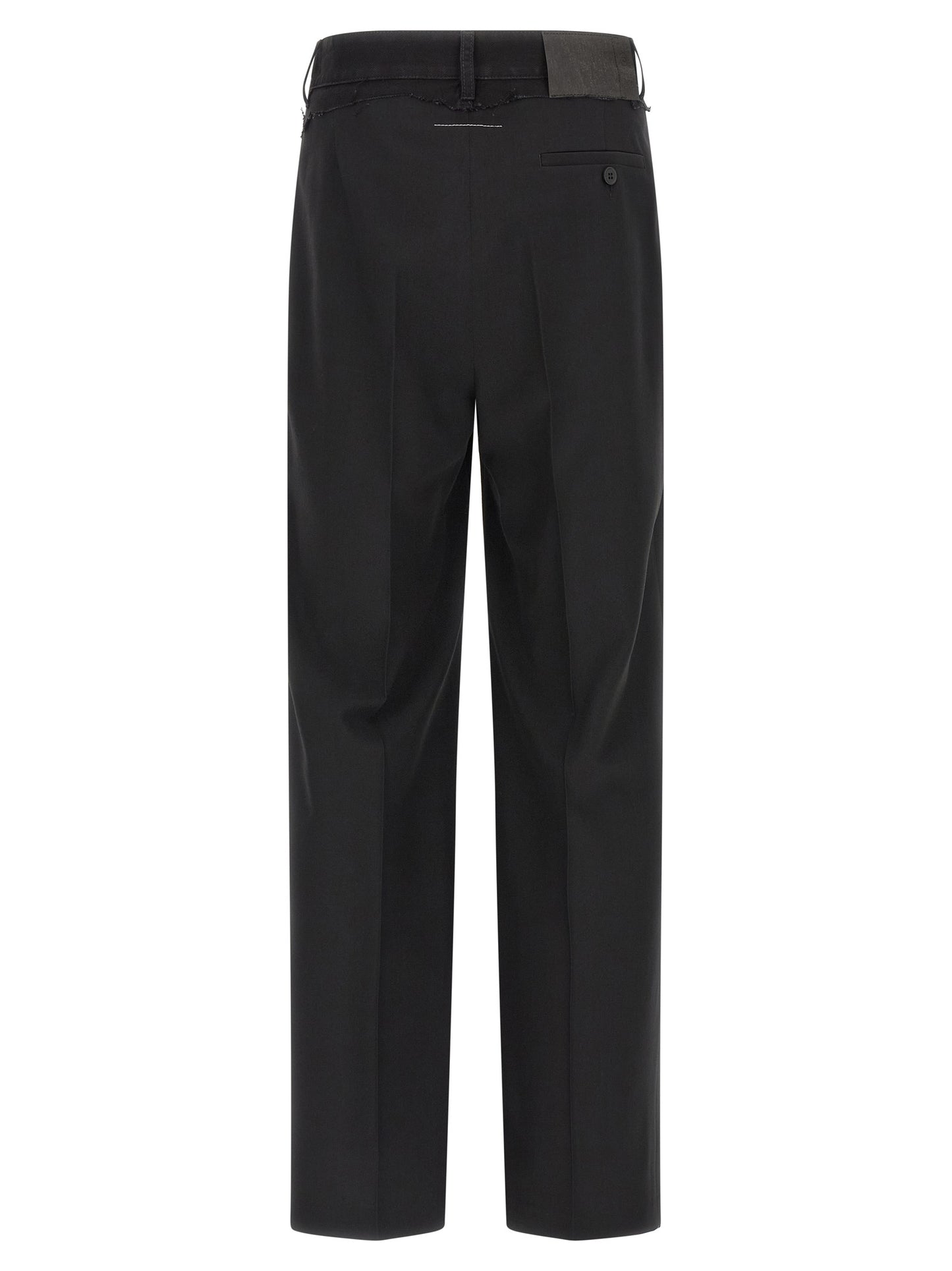 Denim insert pants Pants