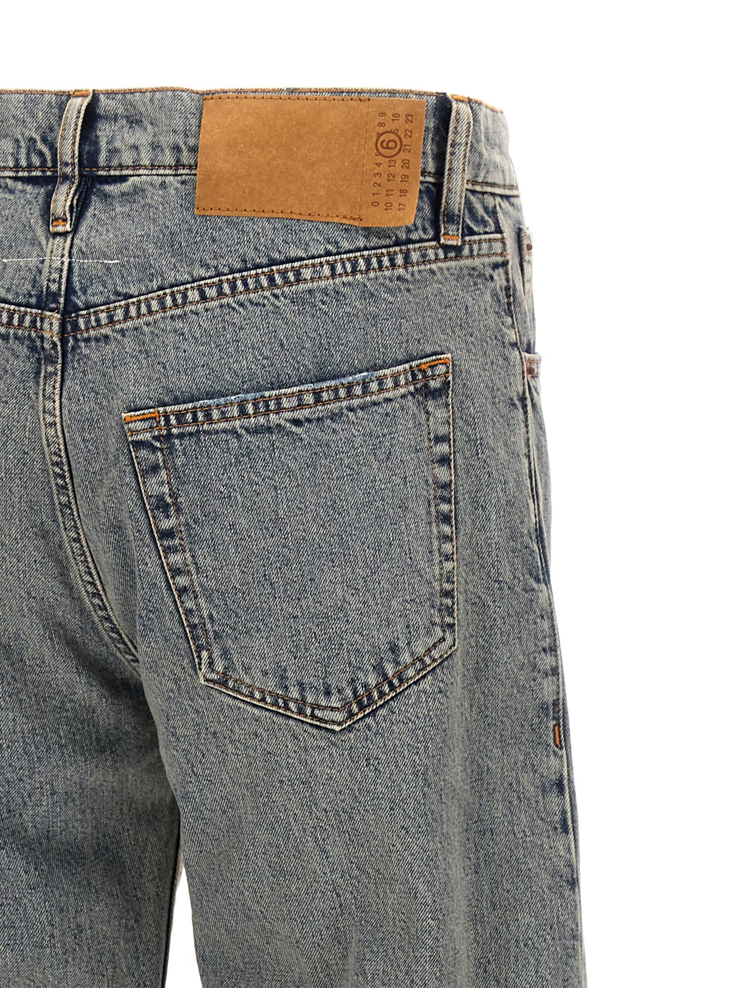 Visible stitching jeans Jeans