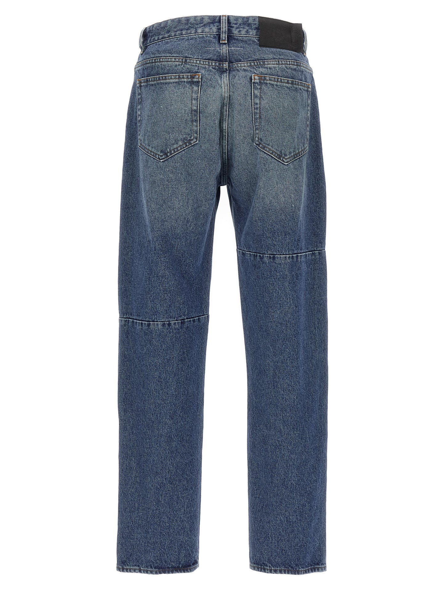 Asymmetric stitching jeans Jeans