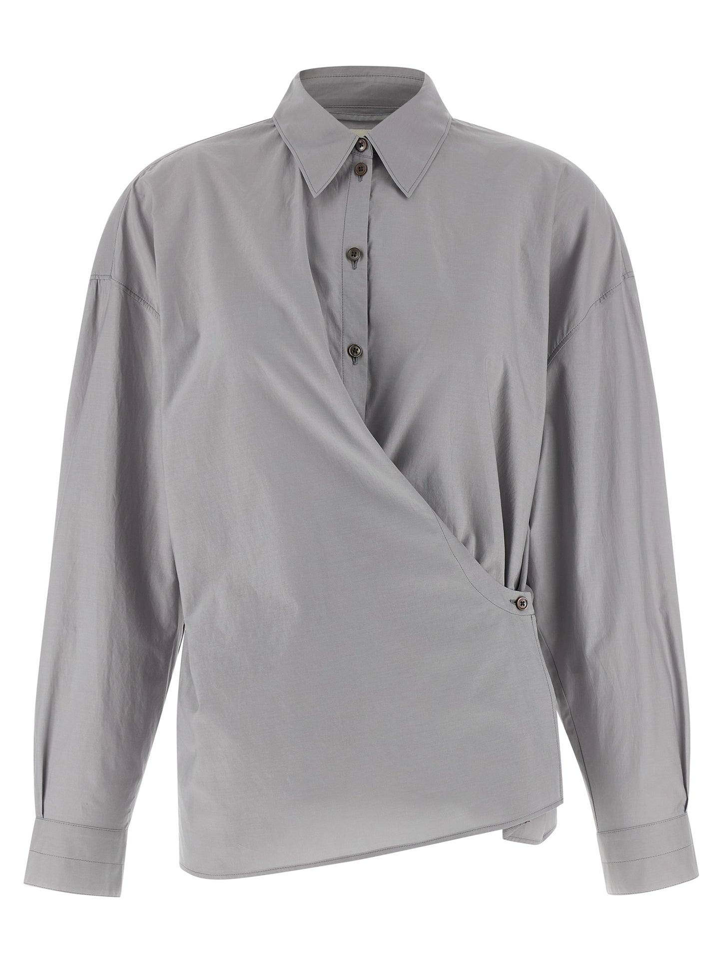 'Straight Collar Twisted' shirt Shirt, blouse